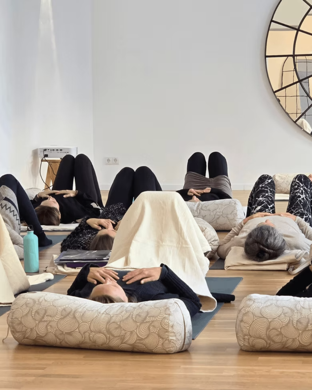 Atemarbeit in Rückenlage